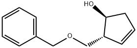 (1S, 2R)-2-(бензилоксиметил)-1-гідрокси-3-циклопентен