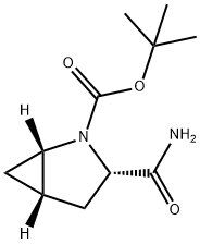 трет-бутиловий ефір (1S,3S,5S)-3-(амінокарбоніл)-2-азабіцикло[3.1.0]гексан-2-карбонової кислоти