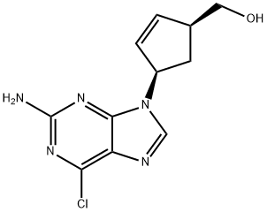 (1S,4R)-4-(2-аміно-6-хлор-9Н-пурин-9-іл)-2-циклопентен-1-метанол