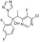 (2R,3S/2S,3R)-3-(4-хлор-5-фтор-6-піримідиніл)-2-(2,4-дифторфеніл)бутан-2-ол гідрохлорид