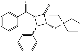 (3R,4S)-1-бензоїл-4-феніл-3-[(триетилсиліл)окси]-2-азетидинон
