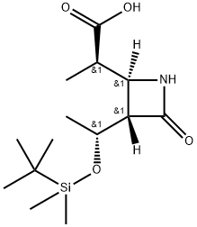(3S,4S)-3-[(R)-1-(трет-бутилдиметилсилілокси)етил]-4-[(R)-1-карбоксиетил]-2-азетидинон