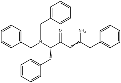(S,Z)-5-аміно-2-(дибензиламіно)-1,6-дифенілгекс-4-ен-3-он