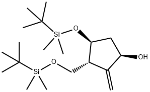 1R(3R,4S)-4-(трет-бутилдиметилсилілокси)-3-￡¨￡¨трет-бутилдиметилсилілокси)метил)-2-метиленциклопентанол