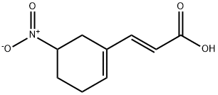 2-пропенова кислота, 3-(5-нітро-1-циклогексен-1-іл)-, (2E)