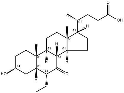 3α-гідрокси-6-етил-7-кето-5β-холан-24-ова кислота