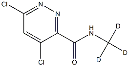 3-піридазинкарбоксамід,4,6-дихлор-N-(метил-d3)