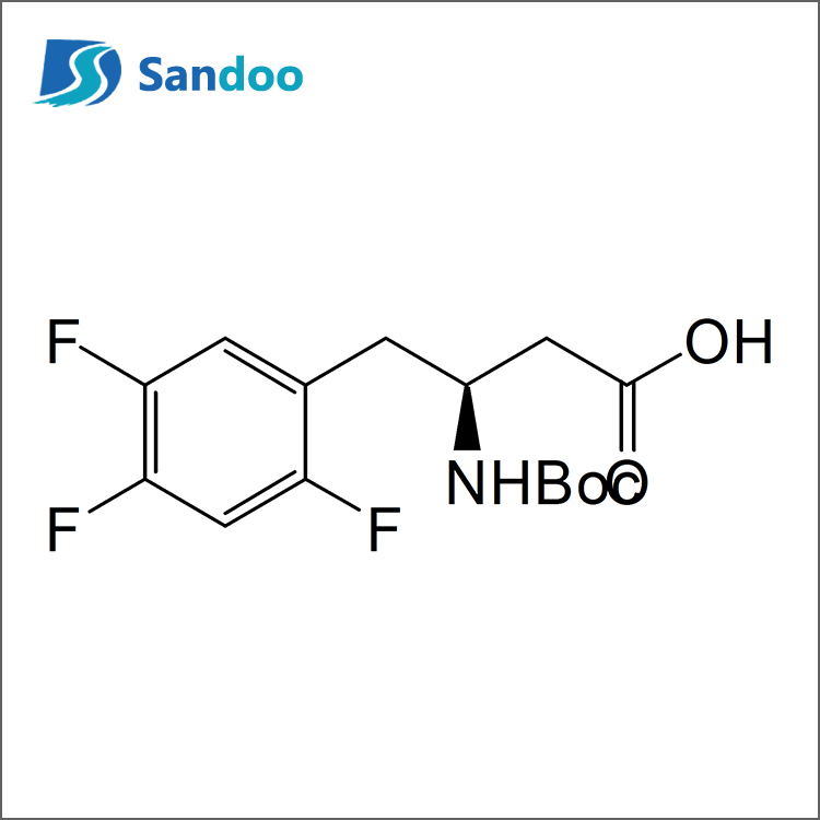 Boc-(R)-3-аміно-4-(2,4,5-трифторфеніл)бутанова кислота