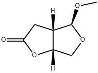 ФУРО[3,4-B]ФУРАН-2(3Н)-ОН, ТЕТРАГІДРО-4-МЕТОКСИ-, (3AS,4S,6AR)-