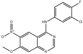 N-(3-хлор-4-фторфеніл)-7-метокси-6-нітрохіназолін-4-амін