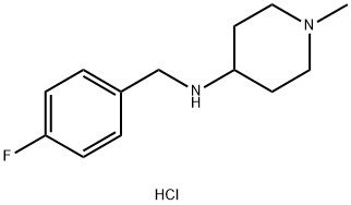 N-(4-фторбензил)-1-метилпіперидин-4-амін.HCl